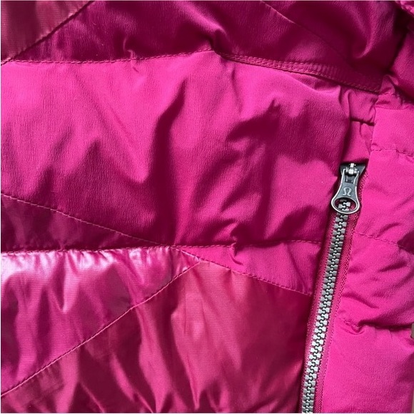 Lululemon Fuschia Nylon Goose Down Puffer Zipper Hoodie 4 - Picture 11 of 11